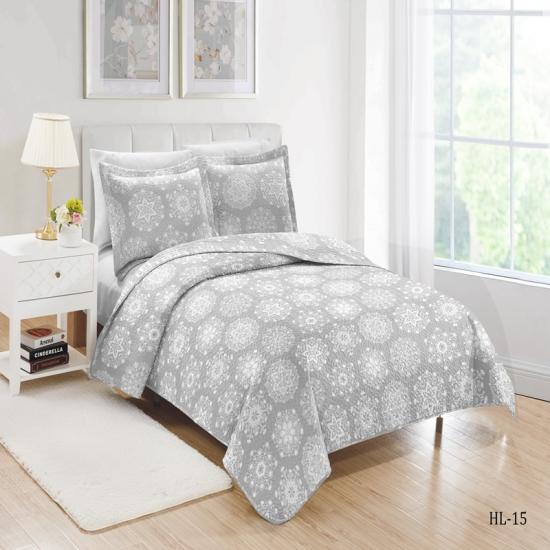2023 Painettu peittosarja Paisley King Size päiväpeitesetti