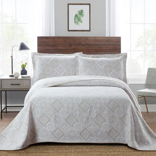 cxmirotex Diamond Jacquard Quilt Weave -vuodevaatteet setti
